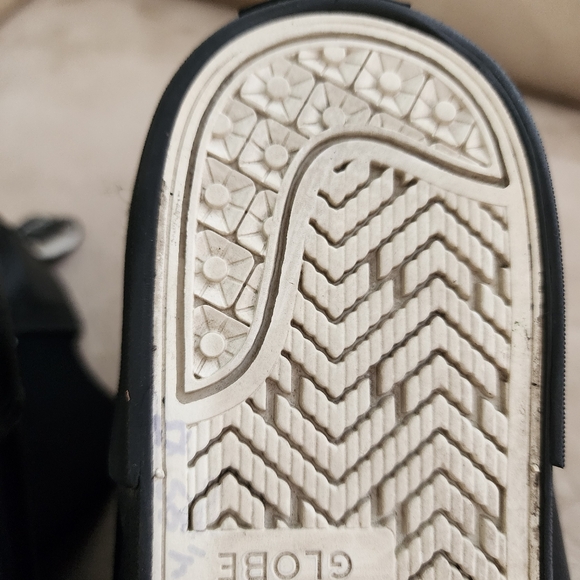 Globe Footwear Globe Dover II Wasted Talent Black Leather Mens Shoes. - Picture 13 of 13